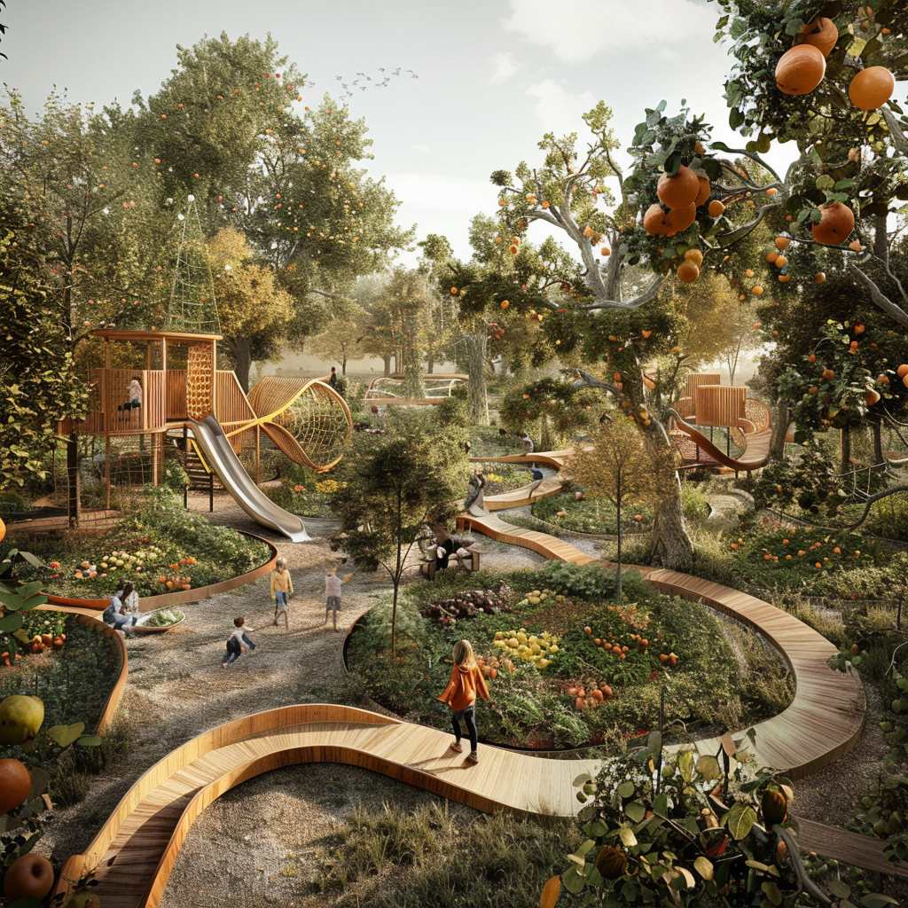 Fruit playground